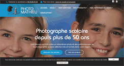 Desktop Screenshot of photomathieu.com