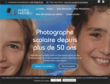 Tablet Screenshot of photomathieu.com